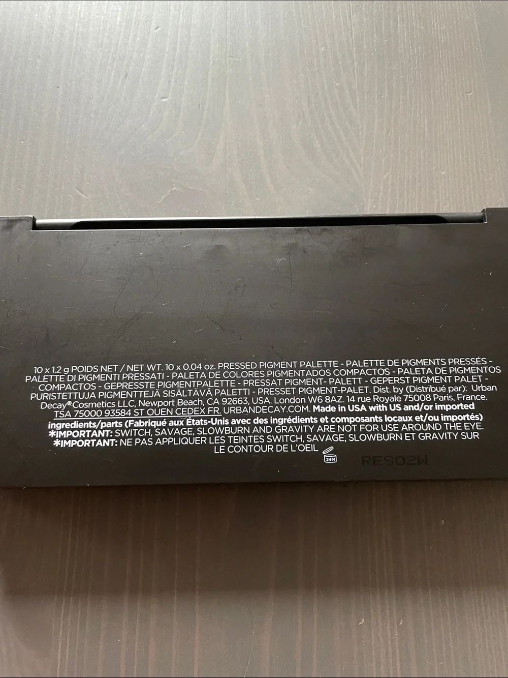 Urban Decay WIRED Palette